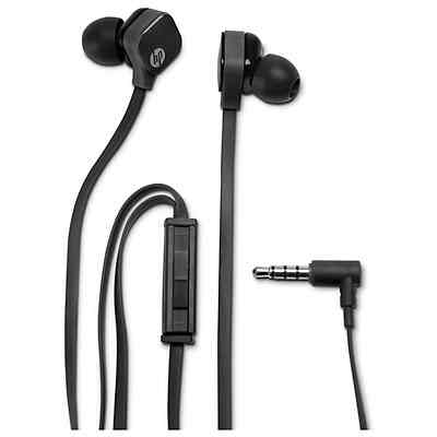 Hp H2300 In Ear Sparkling Black Stereo Headset H6t14aa